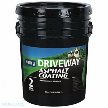 HENRY Asphalt Sealer Drum Black/Brown 55 gal, 35LR68