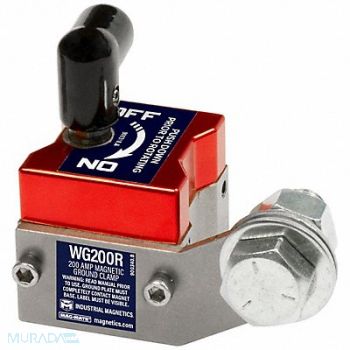 MAG-MATE Magnetic Welding Ground 6 AWG Steel, 45EX64