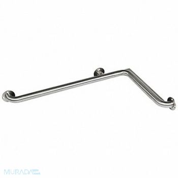 BESTCARE Grab Bar SS Satin 18 in 32 in L, 49T892