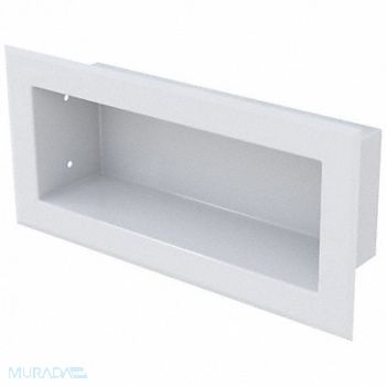 BESTCARE Towel Shelf SS 19 in Overall W, 38VC69