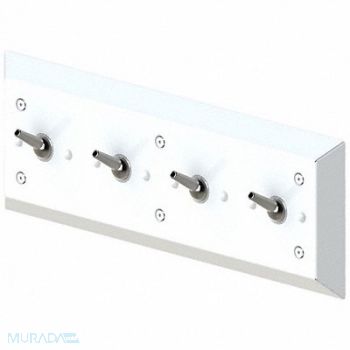 BESTCARE Bathroom Hook SS Powder Coated 19 in W, 474C08