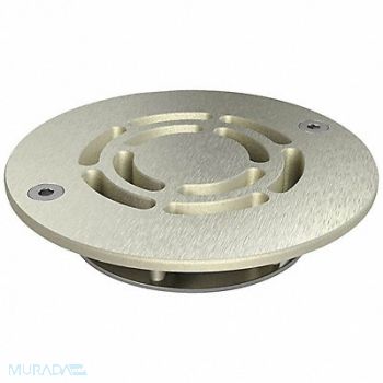 BESTCARE Floor Drain Grate Round Slotted 6 dia., 53XU86