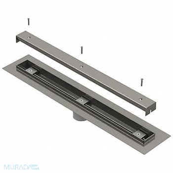 BESTCARE Shower Drains Dia 2 Linear 304 SS, 53XU92