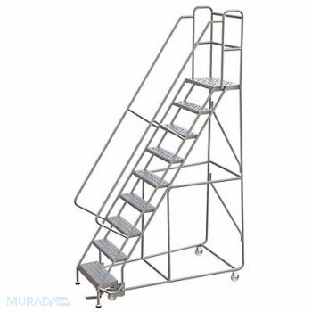 BALLYMORE Rolling Ladder 90 H x 14 D Platform, 799ZJ7