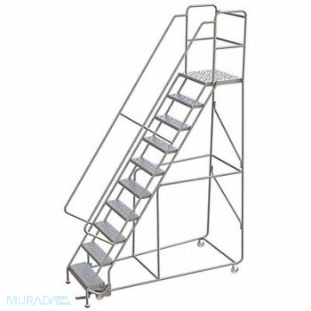 BALLYMORE Rolling Ladder 100 H x 21 D Platform, 799ZK0