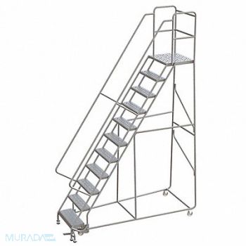 BALLYMORE Rolling Ladder 110 H x 21 D Platform, 799ZK2