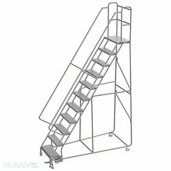 BALLYMORE Rolling Ladder 110 H x 14 D Platform, 799ZK1