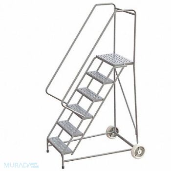 BALLYMORE Wheelbarrow Ladder 60 H x 14 D Platform, 799ZK4