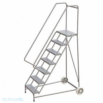 BALLYMORE Wheelbarrow Ladder 70 H x 14 D Platform, 799ZK5