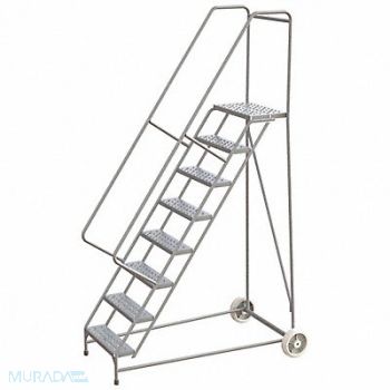 BALLYMORE Wheelbarrow Ladder 80 H x 14 D Platform, 799ZK6