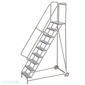 BALLYMORE Wheelbarrow Ladder 90 H x 14 D Platform, 799ZK7