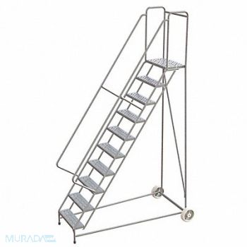 BALLYMORE Wheelbarrow Ladder 100 H x 14 D Platform, 799ZK8
