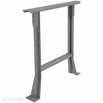 TENNSCO E6577 Flared Leg 3-1/2 W x 30 D x 32 H Gray, 9EF33