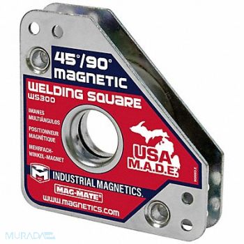 MAG-MATE Magnetic Welding Square 45 deg 90 deg, 2MJJ7