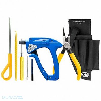 OK INDUSTRIES Insulated Wire Wrap Tool Kit 8 Pc, 2RZN8