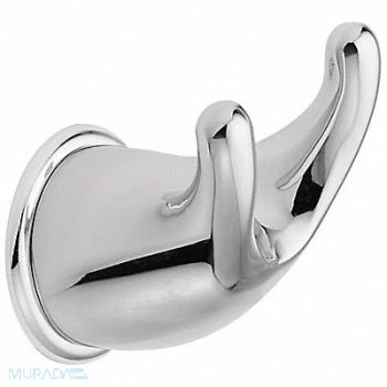 MASON Towel Hook Zinc Chrome Plated 2 1/4 in W, 499H10