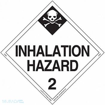 LABELMASTER DOT Container Placard Vinyl PK25, 807CT9