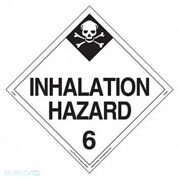 LABELMASTER DOT Container Placard Vinyl PK25, 807CU0