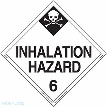 LABELMASTER DOT Container Placard Vinyl PK25, 807CP9