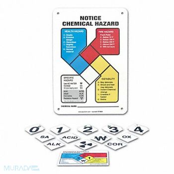 ACCUFORM NFPA Sign Aluminum 10 in H 7 in W, 9CPP3
