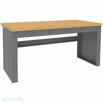 TENNSCO Workbench Butcher Block 72 W 36 D, 39FL34