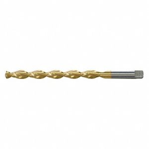 CHICAGO-LATROBE Taper Length Drill 13/32 HSS, 439C10