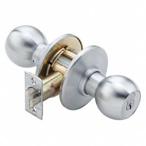 BEST Knob Lockset 2-3/4 Backset Mechanical, 481U03