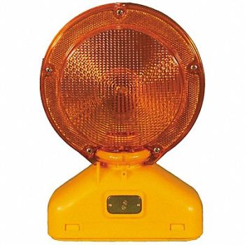 GRAINGER APPROVED Barricade Light LED 7 Amber, 1EKU1