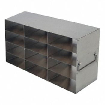 ARGOS TECHNOLOGIES Freezer Rack for 100 Place 2 Box SS, 48WF22