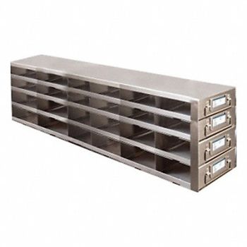 ARGOS TECHNOLOGIES Freezer Rack for 96 Well Microtube Boxes, 48WF14