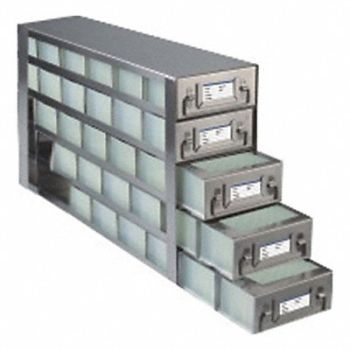 ARGOS TECHNOLOGIES Freezer Rack for 96 Well Plates Holds 30, 48WF41