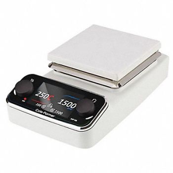 STUART Stirring Hot Plate Ceramic Square 230V, 55NU92