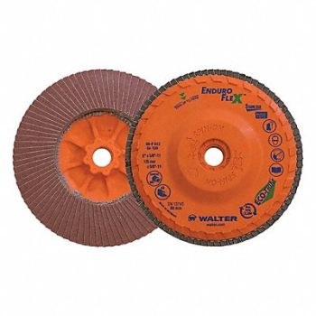 WALTER SURFACE TECHNOLOGIES Flap Disc Coated 5 dia 12 200 RPM, 804CG5