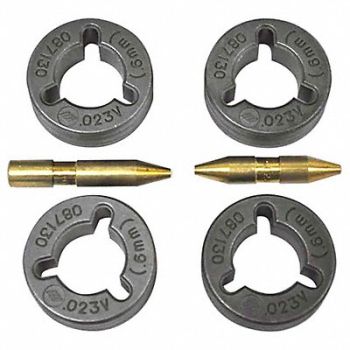 MILLER ELECTRIC MILLER 4pc MIG V-Groove Drive Roll Kit, 61TC39