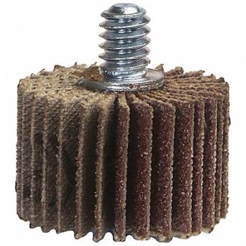 MERIT Flap Wheel Aluminum Oxide 1 dia, 804K83