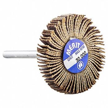 MERIT Flap Wheel Aluminum Oxide 1 3/16 dia, 804KA1