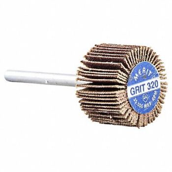 MERIT Flap Wheel Aluminum Oxide 3/4 dia, 804KA7