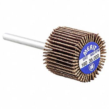 MERIT Flap Wheel Aluminum Oxide 3/4 dia, 804KA8