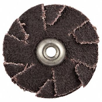 MERIT Overlap Slotted Disc Aluminum Grit 100, 804KX0
