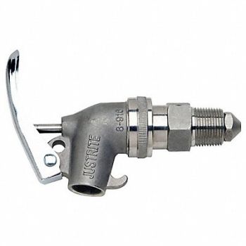 GRAINGER APPROVED Faucet Stainless Steel Gray NPS NPT, 3UAK3