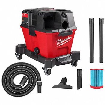 MILWAUKEE Wet/Dry Vacuum Kit Tank 6 gal 31 L, 793L61