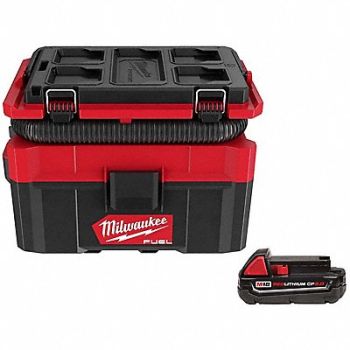 MILWAUKEE M18 FUEL 2.5 GAL Wet/Dry Vacuum M18 2.0, 387WE9