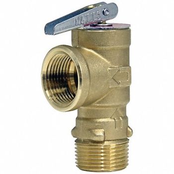 WATTS Pressure Relief Valve Brass 150 psi, 794JP5