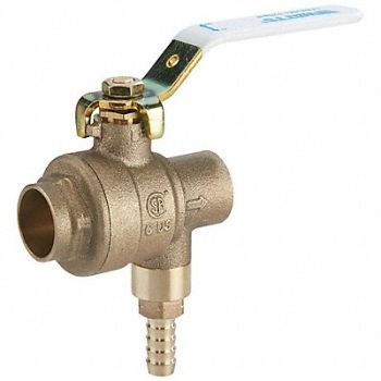 WATTS Ball And Relief Valve Bronze 125 psi, 794JT5