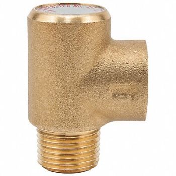 WATTS Pressure Relief Valve Brass 125 psi, 794JR7