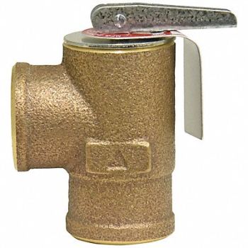 WATTS Pressure Safety Relief Valve Bronze, 794JU3