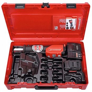 ROTHENBERGER Press Tool 7650lb Crimp Force, 60PY47