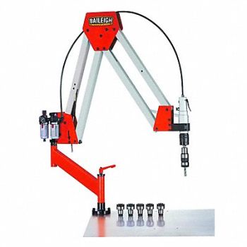 BAILEIGH INDUSTRIAL Air Tapping Arm 75 in Maximum Reach, 36HZ22