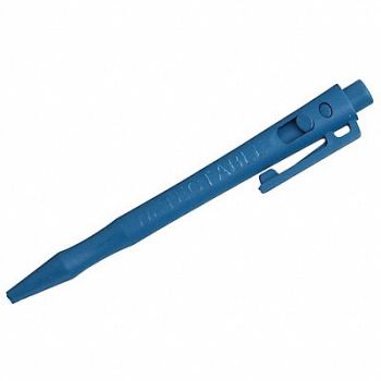 DETECTAMET INC. Detectable Pen Black Ink Blue Body PK50, 52HU50