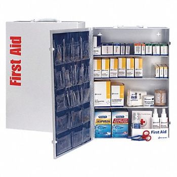 AMERICAN RED CROSS First Aid Kit Bulk Unitized 1060Pcs, 46G221